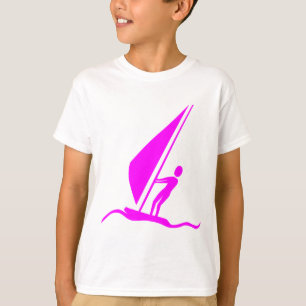 Segelbordning - Magenta Tee