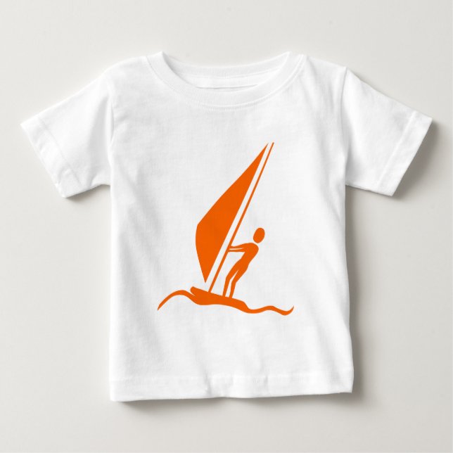 Segelbordning - Orange T Shirt (Framsida)