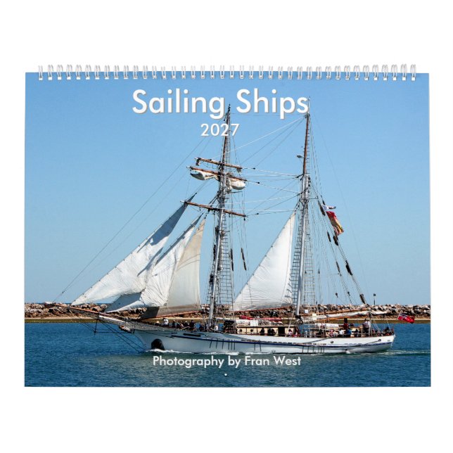 Segelfartyg 2027 kalender (Omslag)