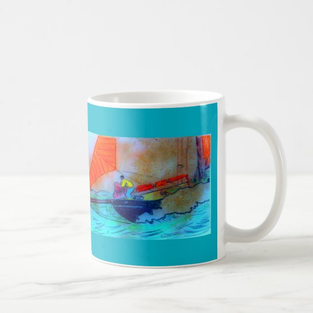 segelfartyg kaffemugg (Höger)