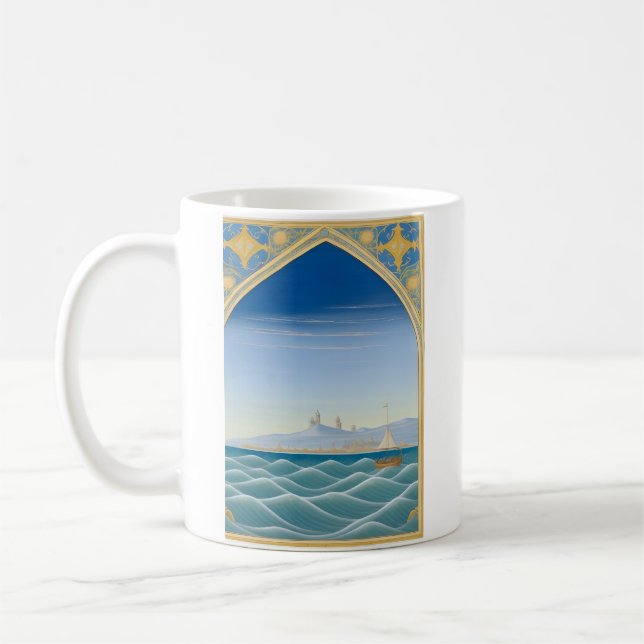 Segelfartyget  kaffemugg (Vänster)