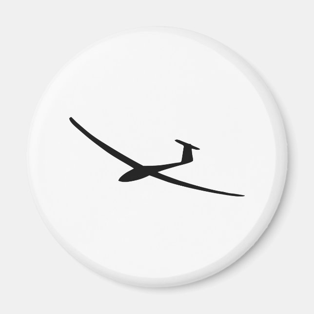 segelflygplan magnet (Framsidan)