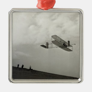 Segelflygtest Luftfart Wright Brothers Julgransprydnad Metall