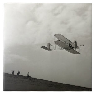 Segelflygtest Luftfart Wright Brothers Kakelplatta