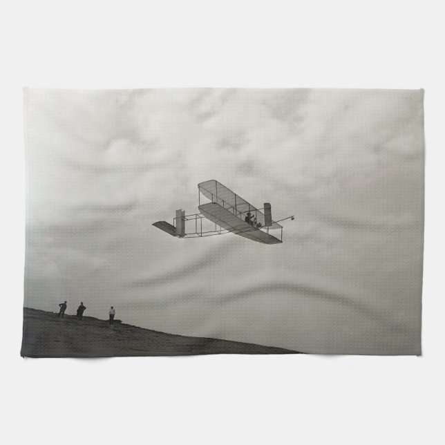 Segelflygtest Luftfart Wright Brothers Kökshandduk (Horisontell)