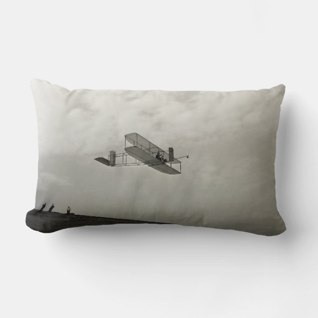 Segelflygtest Luftfart Wright Brothers Lumbarkudde (Framsida)