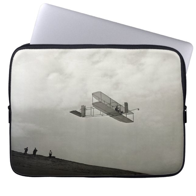 Segelflygtestflygning Wright Brothers Laptop Fodral (Framsidan)