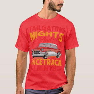 Segelgnatter och Racetrack-Ljus - Tävla - T Shirt