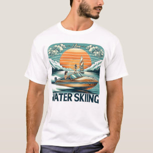 Segelgudstjänst: Kvinna som njuter av havsbryggnin T Shirt