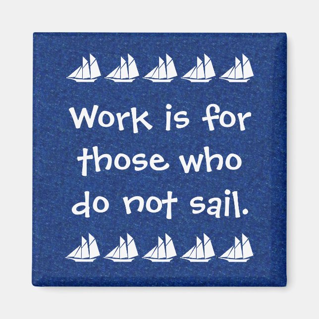 Segelnät Magnet (Framsidan)