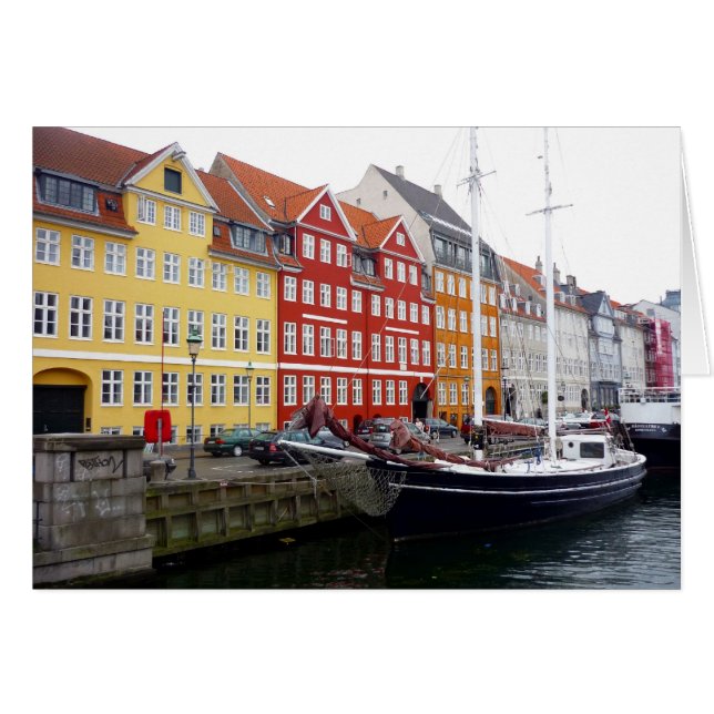 Segelnyhavn Hälsningskort (Framsidan Horizontal)
