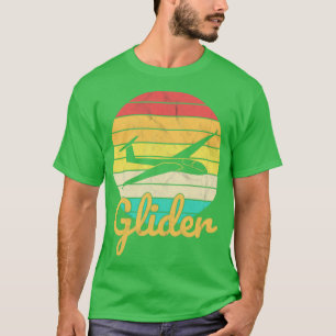 Segelplan Glider RetroTShirt T Shirt