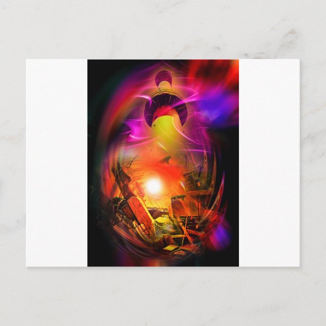 Segelromantik - Tidstunneln Vykort (Framsida)