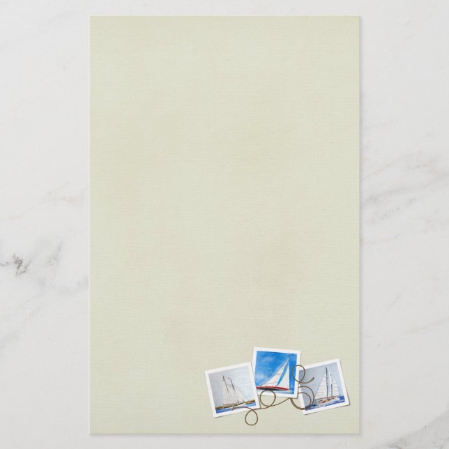 Segelsäsong Brevpapper (Framsida)
