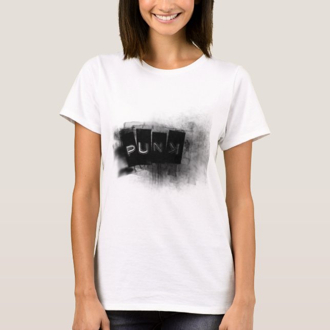 Segelsvart och vitt t shirt (Framsida)