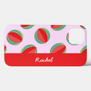 Segelvattenmelon mönster på rosa