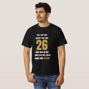Seger 2026: Elite Mästare Guld Fotbollströja T Shirt