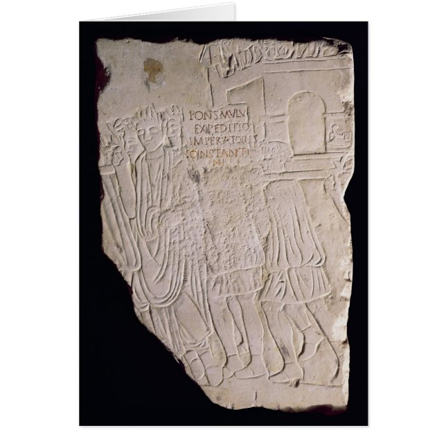 Seger av Constantine underbaren över Hälsningskort (Framsidan)