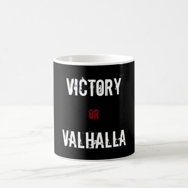 Seger eller Valhalla-gåva Kaffemugg (Center)