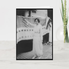 Seger för Alice Paul 19th rättelserösträtt Kort