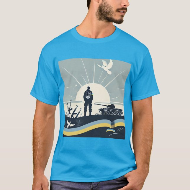 Seger i Battlefield Dawn T Shirt (Framsida)