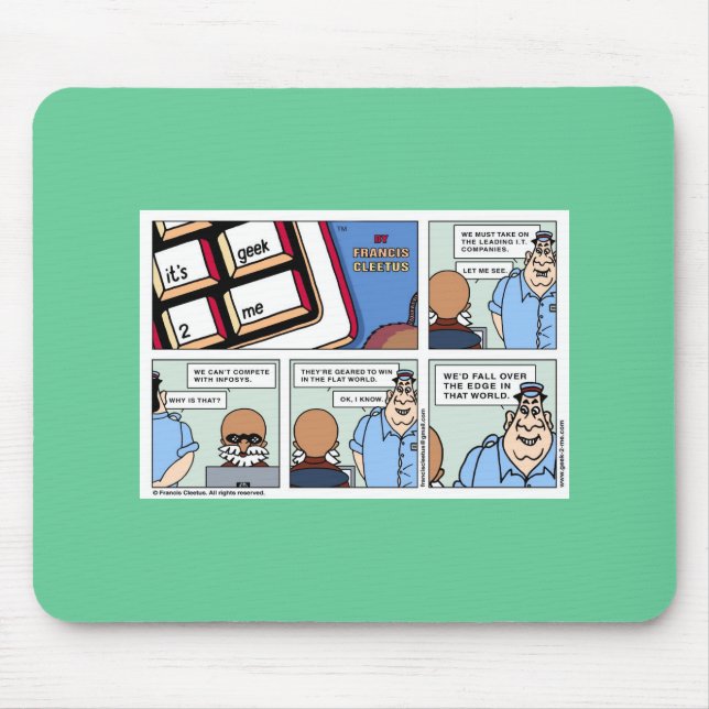 Seger i en lägenhetvärld! musmatta (Framsidan)