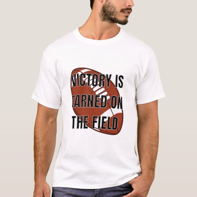 Seger i Fält - Fotboll T Shirt (Framsida)