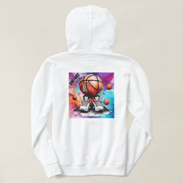 "Seger i Rörelse" Hoodie (Design baksida)