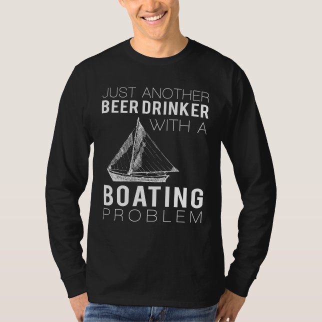 Seger i skratt: Bara en till Beer Drinker w T Shirt (Framsida)