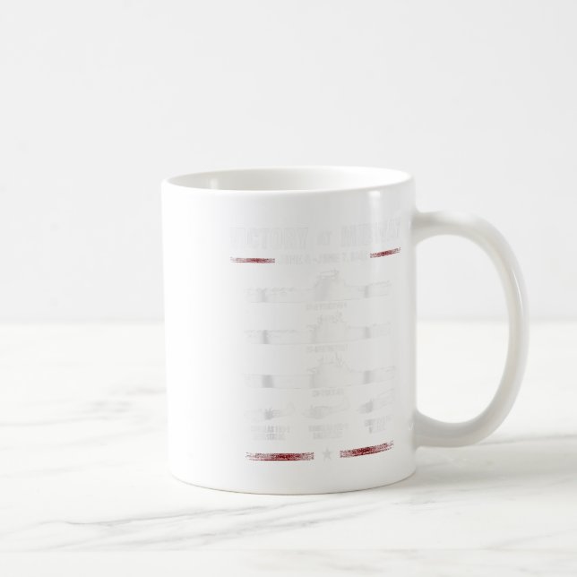Seger i Världskriget Midway Battel 2 Kaffemugg (Höger)
