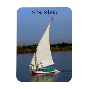 Seger längs floden Nile - Egypten Magnet