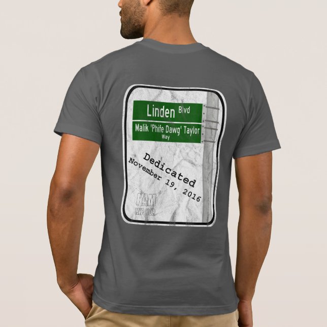 Seger över gatorna - Phife Dawg långt T Shirt (Baksida)