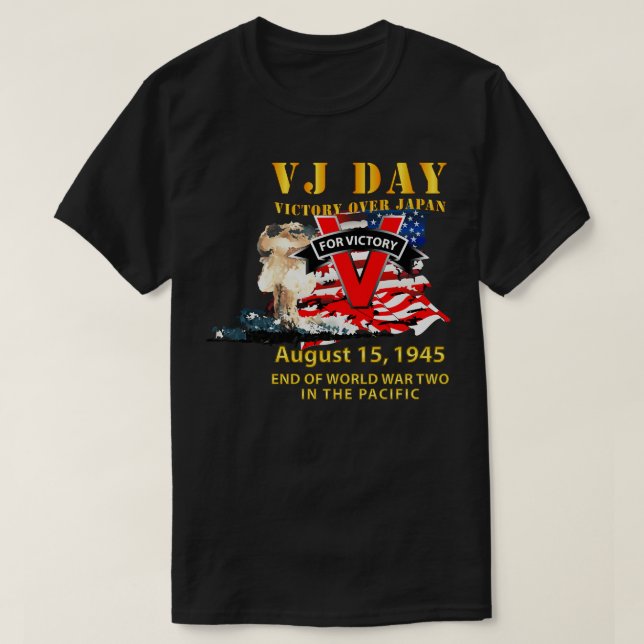 Seger över Japans dag T Shirt (Design framsida)