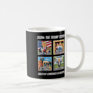Seger Trump 2025 Största Comebyck Minnessak Vinn Kaffemugg