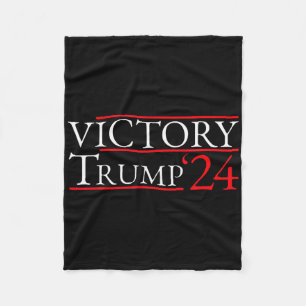 Seger Trump 24 Trump President 2025 - Trump 47:e Fleecefilt