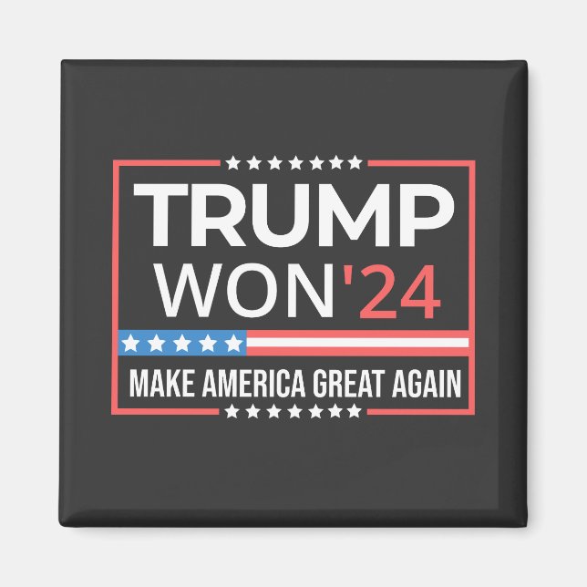 seger, trumpseger, 45 47 magnet (Framsidan)