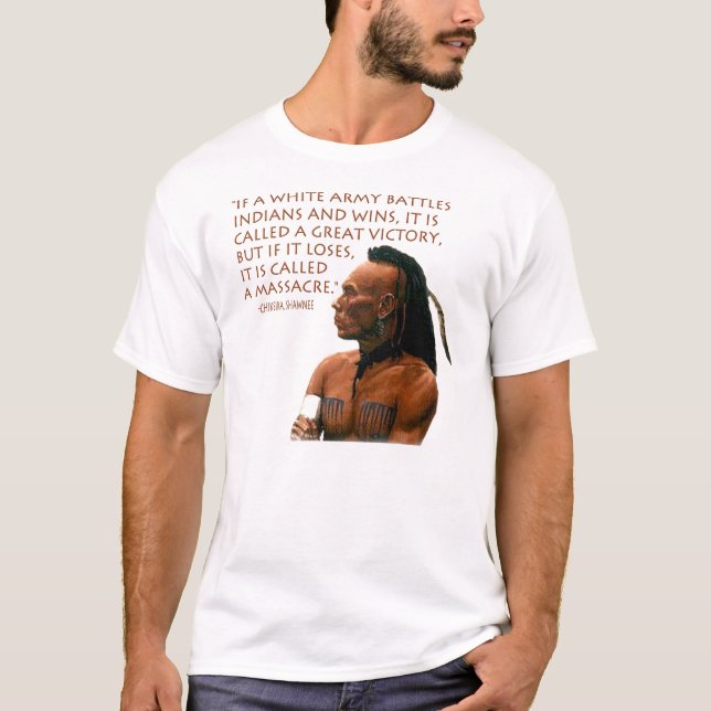 Seger vs. massaker tee (Framsida)
