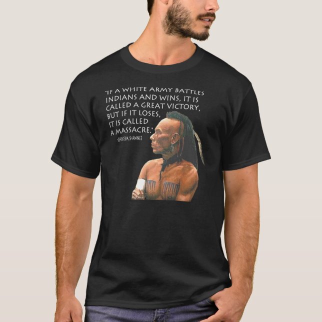 Seger vs. massaker tee shirt (Framsida)