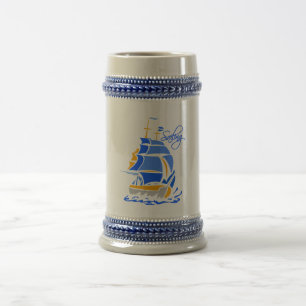 Segerande mugg, anpassade - välj stil & färg sejdel