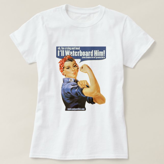 Segerflicka Waterboards Tee Shirt (Design framsida)