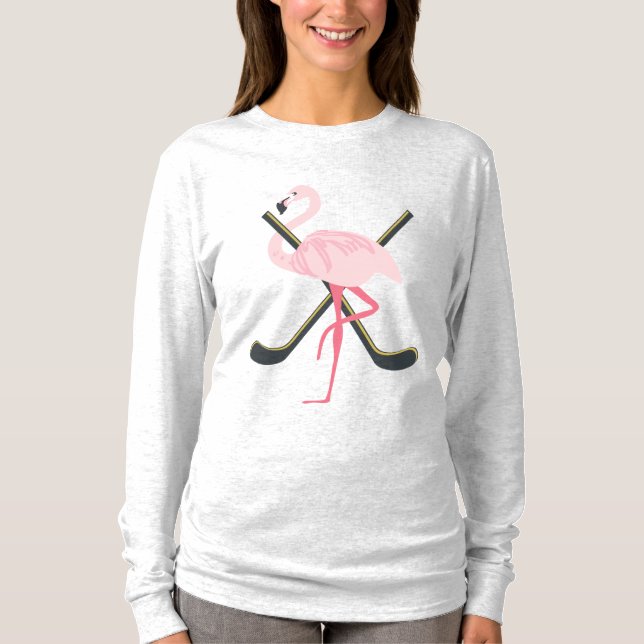 SegerhockeyFlamingo T Shirt (Framsida)
