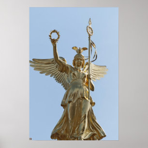 Segerkolonnen i Berlin Poster