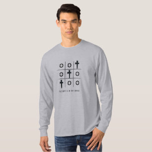Segern är i Kor Tic Tac Toe Christian T Shirt