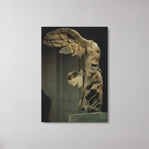 Segern av Samothrace (Parian marmor) (se al Canvastryck