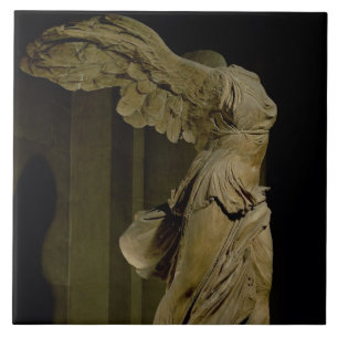 Segern av Samothrace (Parian marmor) (se als Kakelplatta