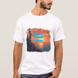 Segern blomstrade i gryningen t shirt