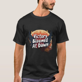 Segern blomstrade i gryningen t shirt