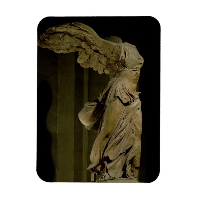 Segern i Samothrake (Parian marble) (se als Magnet (Vertikal)
