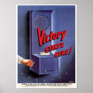 Segern startar här! poster