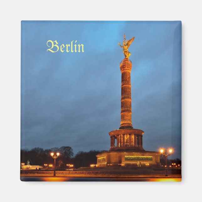Segerpelaren i Berlin Magnet (Framsidan)
